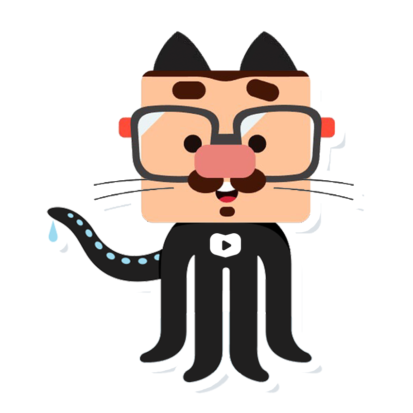 Desenho do Guanabaro estilo Github